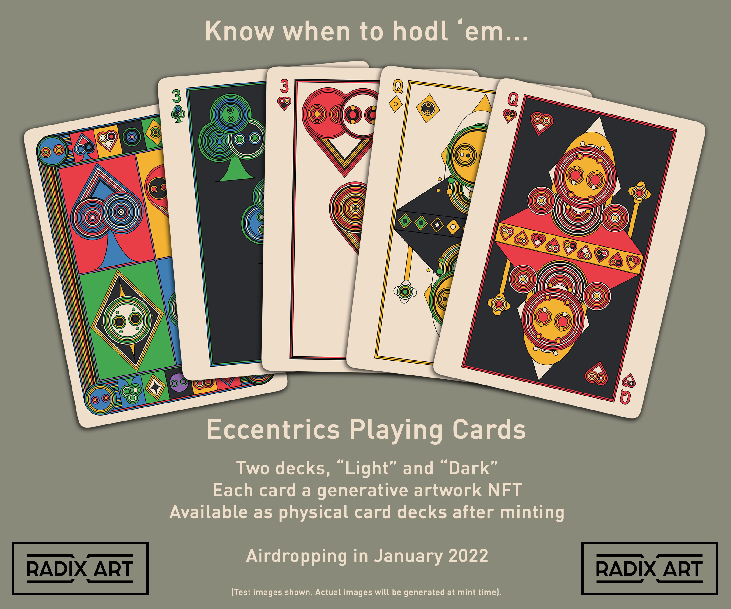 Promo image for Eccentrics Playing Cards