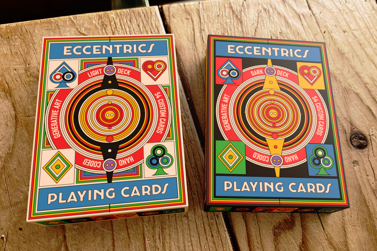 Eccentrics Playing Cards Tuck Boxes